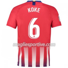 Completo Calcio Atlético Madrid Koke 6 Divisa Prima 2018/2019